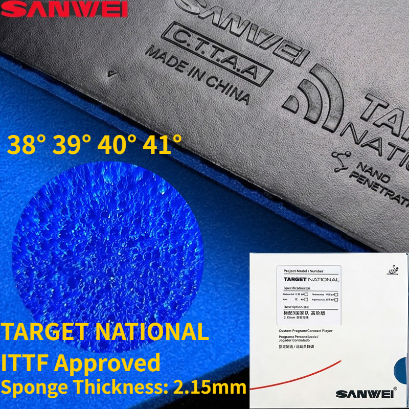 Badminton Europe - SANWEI National Target 3 Table Tennis