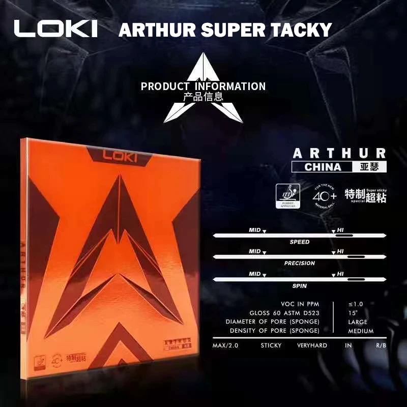 Genuine Original LOKI ARTHUR T - Badminton Europe recensie en prijs