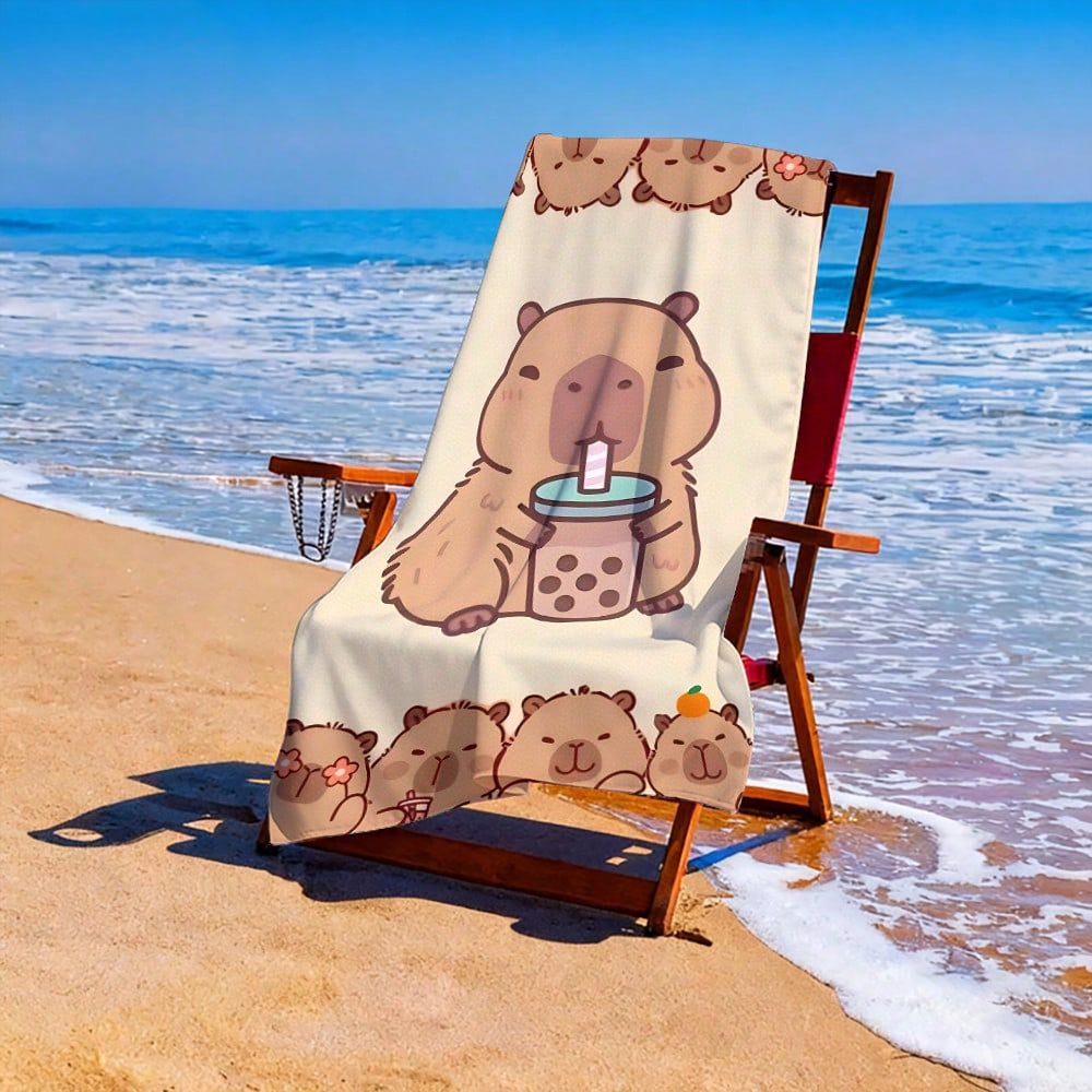 Sweet Capibara Beach Towel Qui - Towel Small Sport recensie en prijs