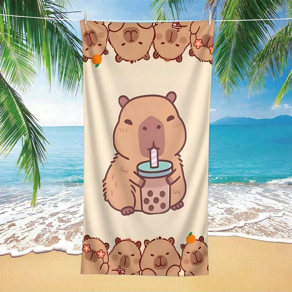 Sweet Capibara Beach Towel Qui - Towel Small Sport recensie en prijs