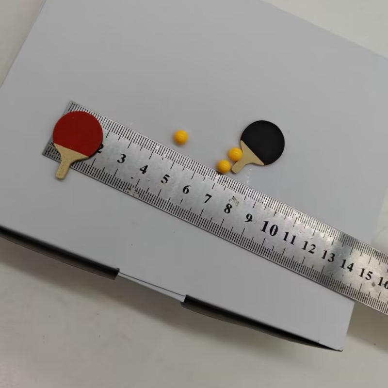 1Set Dollhouse Miniature Ping  - Badminton Europe recensie en prijs
