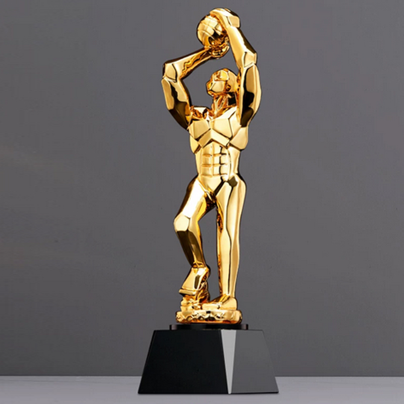 Customized Resin Trophy For Vo - Badminton Europe recensie en prijs