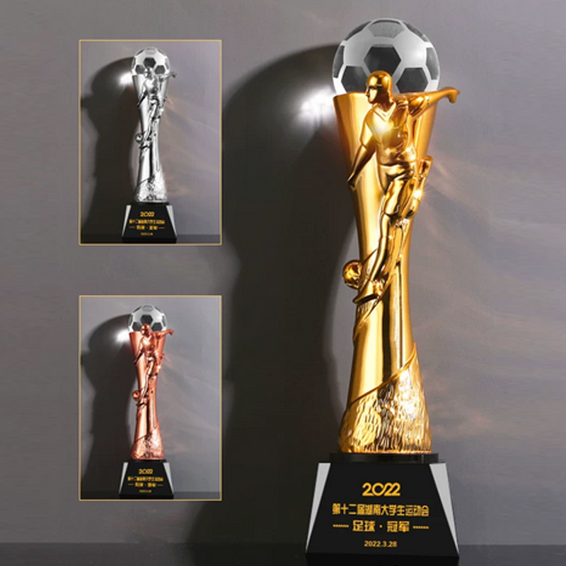 Customized Resin Trophy For Vo - Badminton Europe recensie en prijs