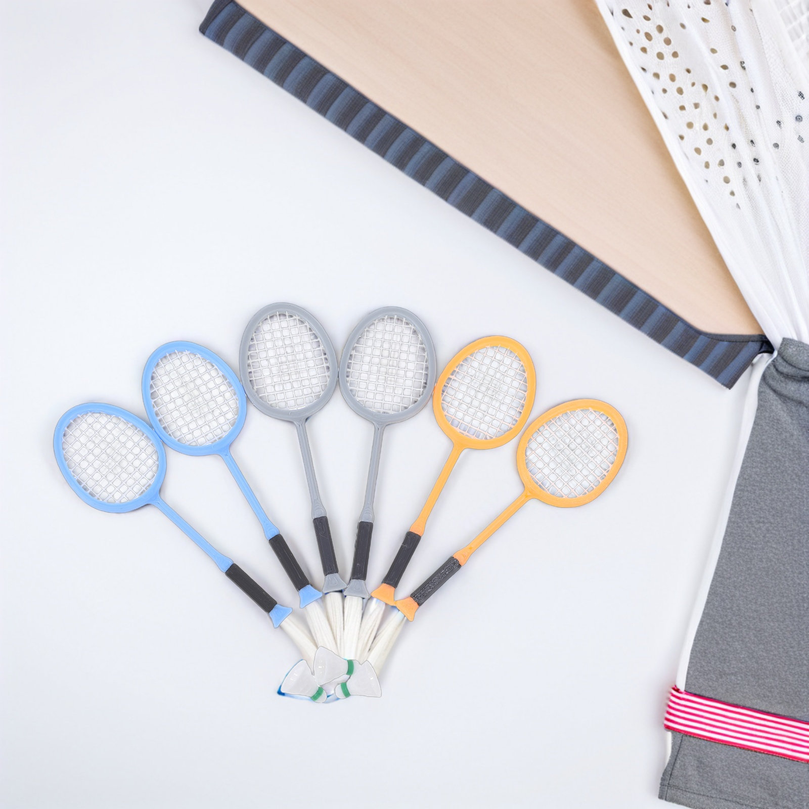 3Sets Miniature Badminton Rack - Badminton Europe recensie en prijs