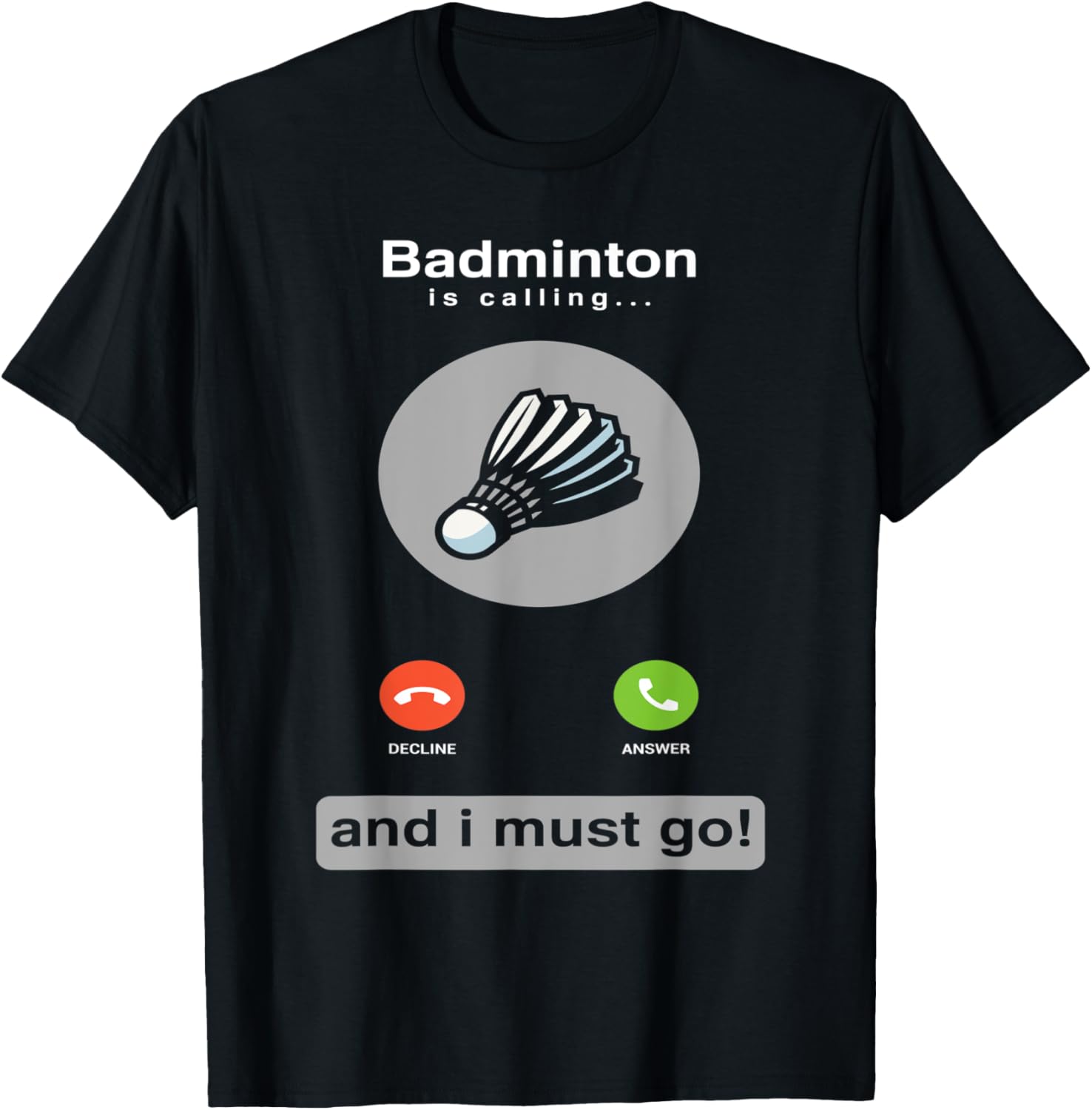 Funny Badminton Shirt Badminto - Badminton Is Calling recensie en prijs