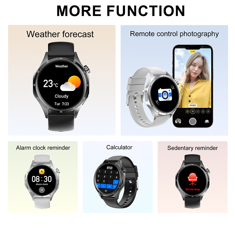 2026 New Smart Watch Men AMOLE - Badminton Is Calling recensie en prijs