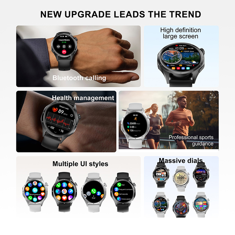 2026 New Smart Watch Men AMOLE - Badminton Is Calling recensie en prijs