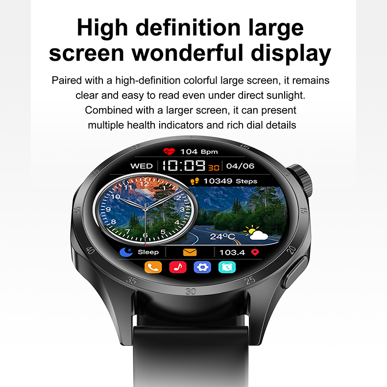2026 New Smart Watch Men AMOLE - Badminton Is Calling recensie en prijs
