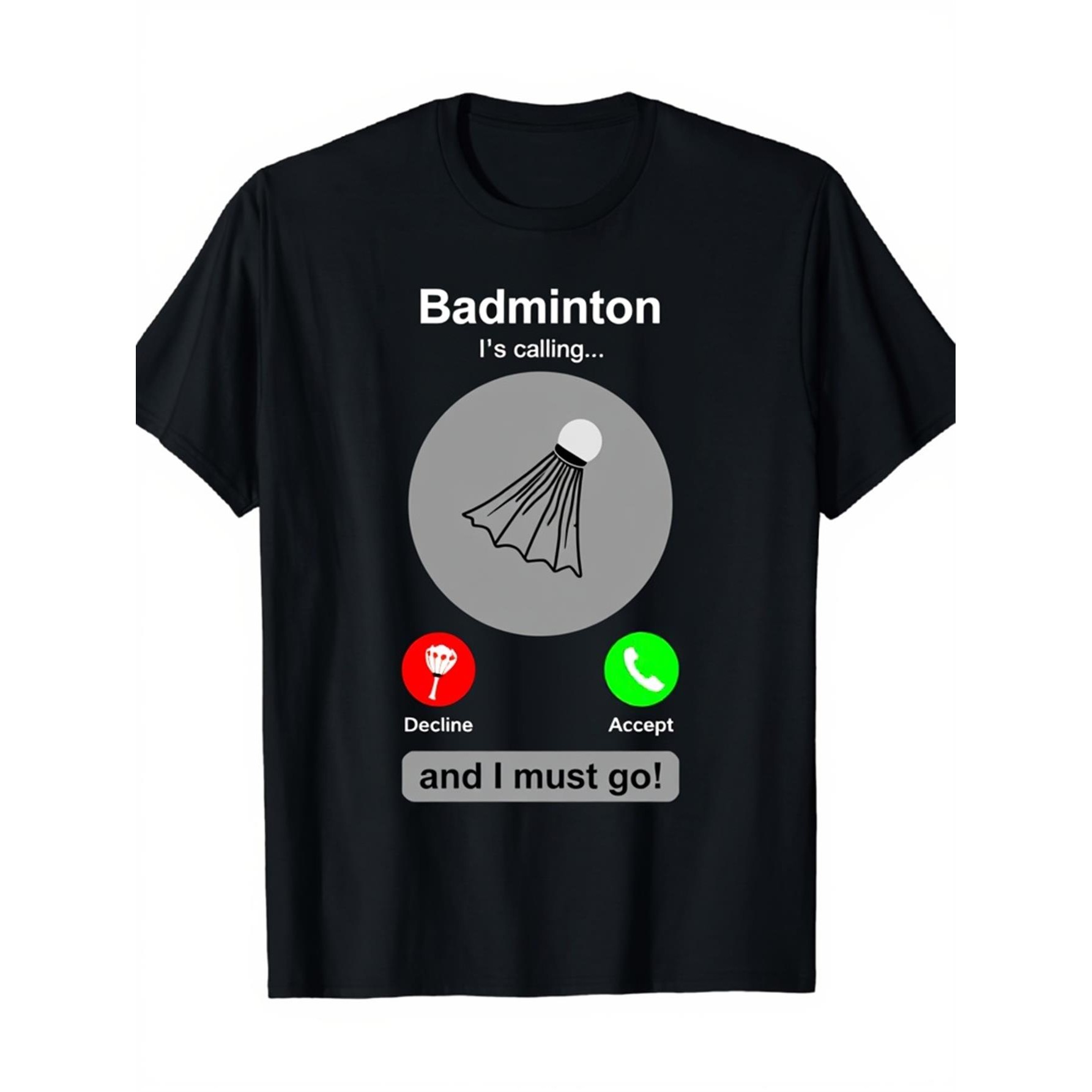 Badminton Calling Funny Graphi - Badminton Is Calling recensie en prijs