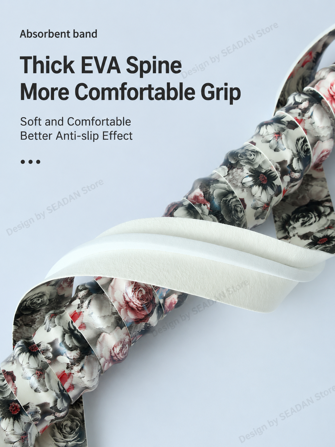 1.5m Floral Dragon Pattern Fis - Badminton Grip recensie en prijs