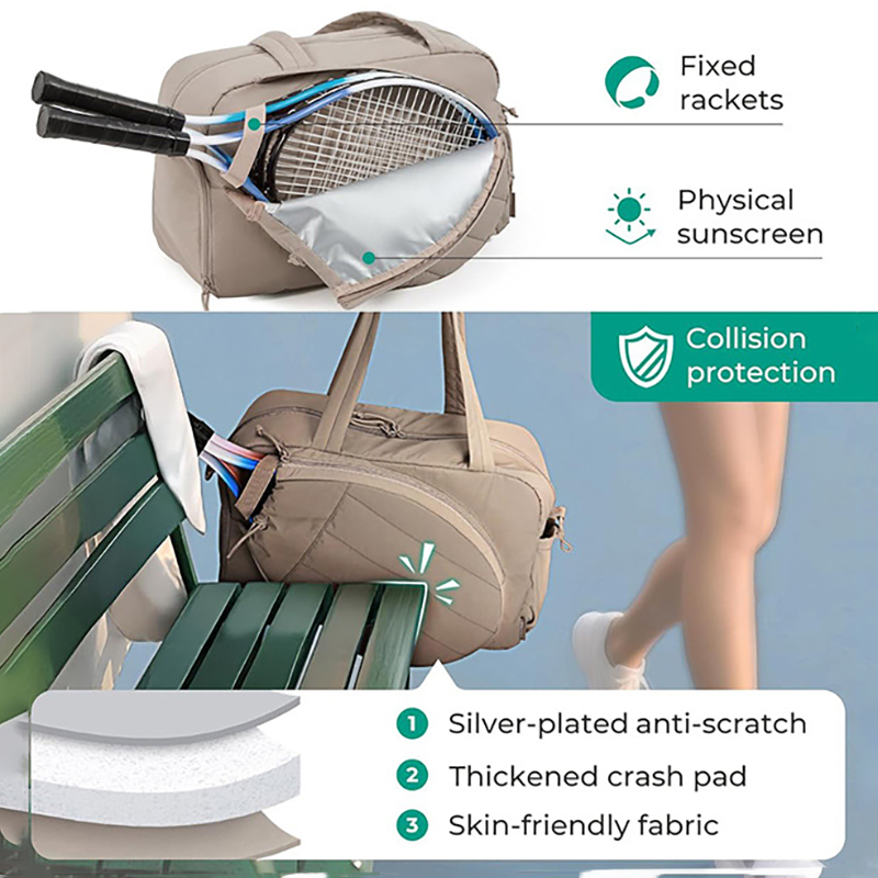 Tennis Badminton Rackets Bag L - Badminton Xxl recensie en prijs