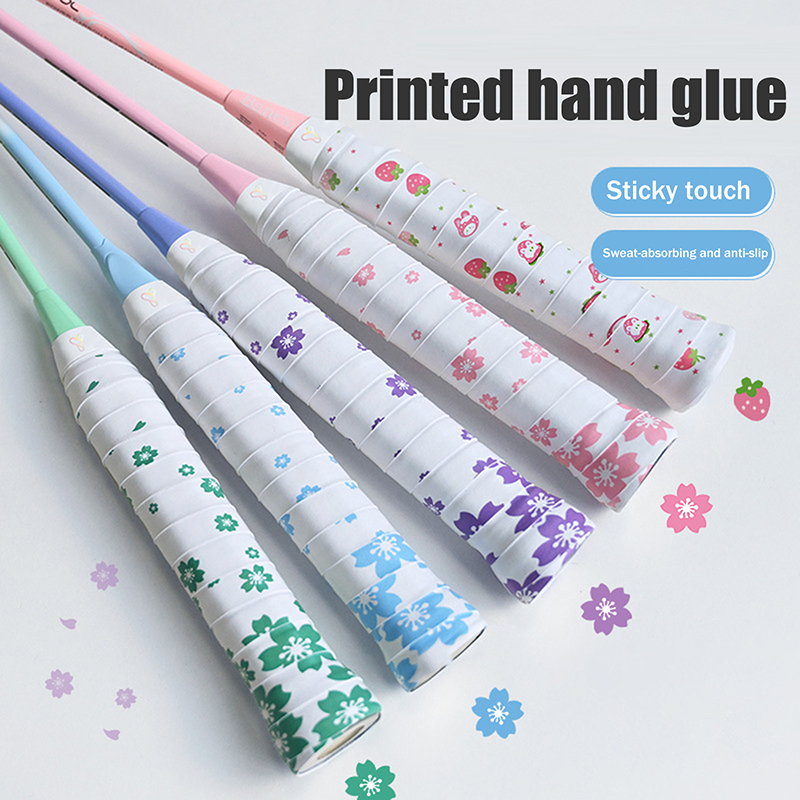 1PC Sakura Print Tennis And Ba - Badminton Grip recensie en prijs