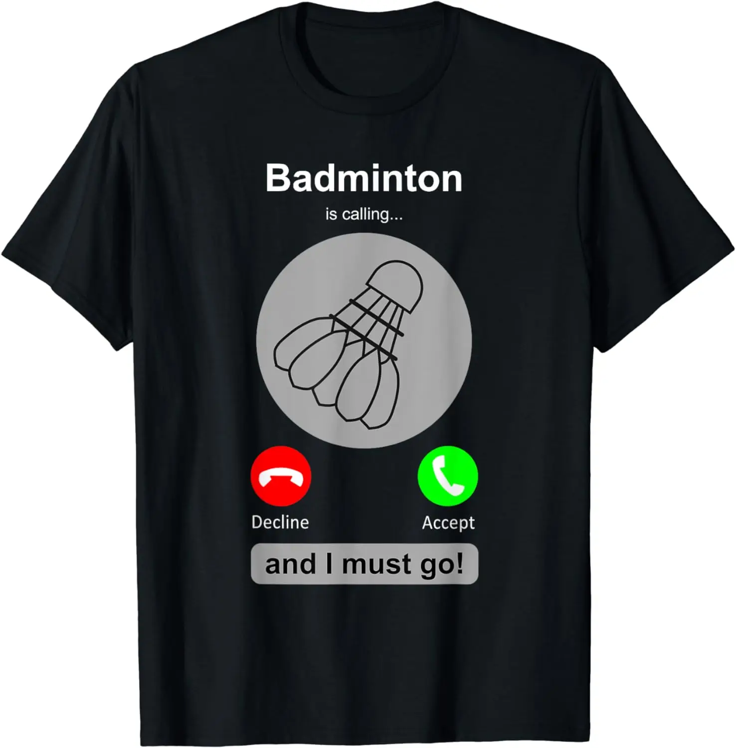 Funny Badminton Shirt Badminto - Badminton Is Calling recensie en prijs